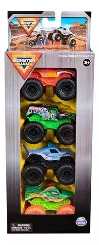 MONSTER JAM - Set X4 Vehiculos Esc 1:72 - comprar online