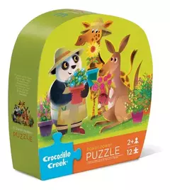 ROMPECABEZAS FLORES ¡12 Piezas grandes! - comprar online