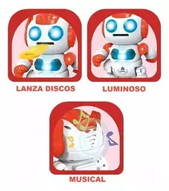 ROBOT BAILARÍN ¡Lanza discos! - tienda online