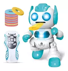 ROBOT INTERACTIVO ¡Baila, camina, lanza discos! - comprar online