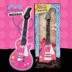 GUITARRA ELÉCTRICA JULIANA ¡Con luz y sonido! - LeBebot.com