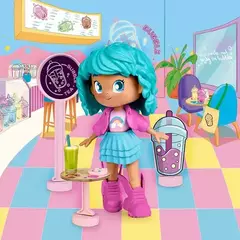 PINYPON BUBBLE TEA ¡Figura con accesorio! - LeBebot.com