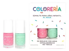 ESMALTE DE UÑAS ¡Al agua! Set x2 - comprar online