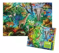 Imagen de ROMPECABEZAS TRIDIMENSIONAL "La jungla" - 100 PZAS