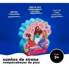 ROMPECABEZAS SIRENAS- 36 Piezas de gran tamaño - tienda online