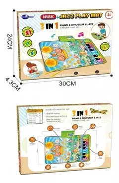 ALFOMBRA MUSICAL - Con palillos y tambor - comprar online