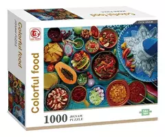 ROMPECABEZAS 1000 PZAS - Comida Mexicana - comprar online