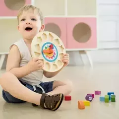 Imagen de JUEGO DE ENCASTRE "Reloj Tic Tac"