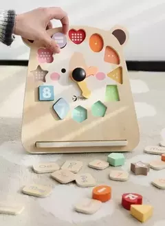 Imagen de RELOJ TIC TAC ¡Con piezas de aprendizaje!