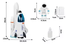 COHETE ESPACIAL ¡Con Astronauta articulado! - LeBebot.com