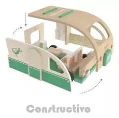 Imagen de CASA RODANTE ¡Con figuras encastrables!