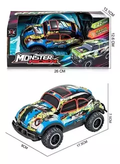 AUTO MONSTER RIDER - Con control remoto - tienda online