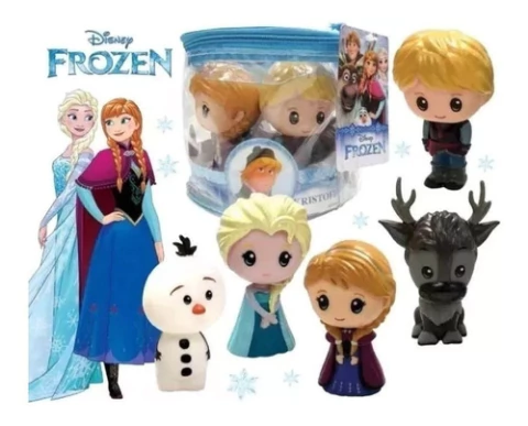 SET DE 5 MUÑECOS FROZEN ¡estilo funko pop! - comprar online