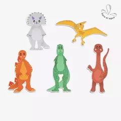 MUNDO DINO AL AGUA - Animales goma eva - tienda online