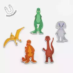 IMÁNES GOMA EVA ¡Dinosaurios! - LeBebot.com