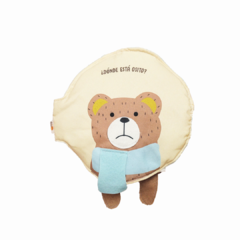 LIBRO DE TELA DIDACTICO PARA BEBES "¿DONDE ESTA OSITO?" - comprar online