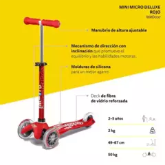 Imagen de ¡MONOPATIN DISEÑO "SUIZO"! Mi-Cro (2 a 5 años)