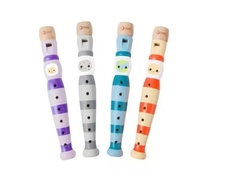 FLAUTAS COLORIDAS DE MADERA - comprar online