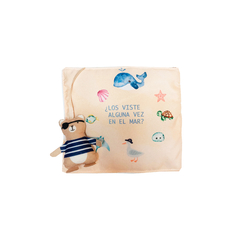 LIBRO DE TELA "MI AMIGO EL MAR" - tienda online