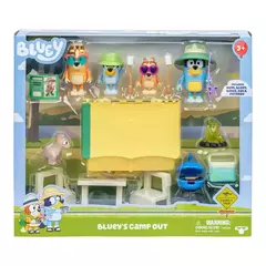 BLUEY SET FIGURAS ¡Juego De Campamento! - comprar online