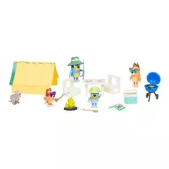 BLUEY SET FIGURAS ¡Juego De Campamento! - LeBebot.com