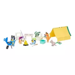 BLUEY SET FIGURAS ¡Juego De Campamento! - tienda online