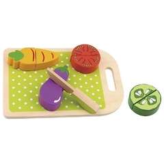 JUEGO DE MADERA "Cortando verduras" - tienda online