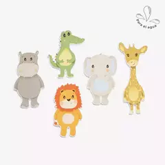 Imagen de ANIMALITOS DE LA SELVA - Para la hora del baño