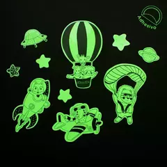 VINILOS DECORATIVOS ¡Brillan en la oscuridad! - LeBebot.com