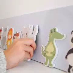 IMÁNES GOMA EVA ¡Animalitos de la Selva! - LeBebot.com