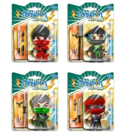 MUÑECOS NINJA PINYPON ACTION ¡Con Accesorios! - comprar online