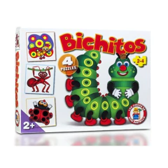 ROMPECABEZAS BICHITOS x4 - Ruibal