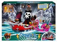 PINYPON ACTION "BARCO PIRATA ATAQUE AL PULPO" - LeBebot.com