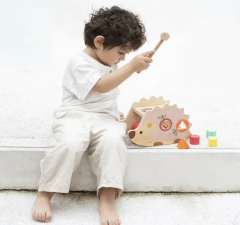 BANCO DE DESCARGA DE MADERA "ERIZO" - LeBebot.com