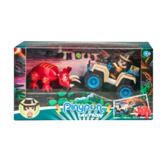 PINYPON ACTION "COCHE QUAD CON DINOSAURIO" - LeBebot.com