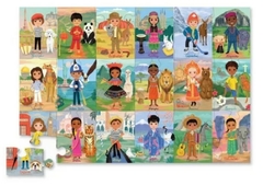 ROMPECABEZAS "CHICOS DEL MUNDO" 36 PIEZAS - LeBebot.com