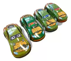 AUTOS TORTUGAS NINJA - Pack x4 - LeBebot.com