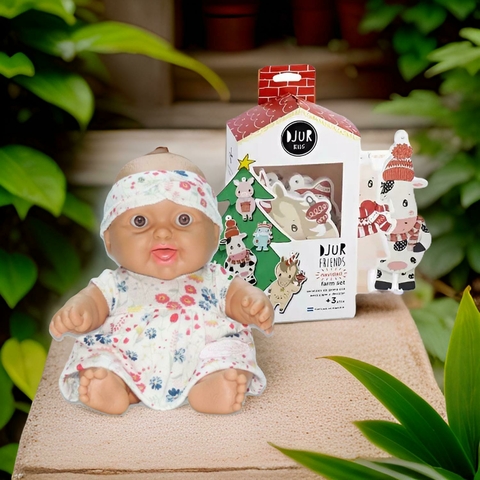 KIT ESPECIAL NAVIDAD - Bebote Jazmine + Set de Goma Eva