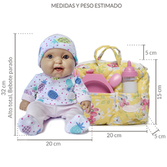 KIT LE BEBOT N° 13 - Bebote mediano Thiago + Bolsito de Paseo - LeBebot.com