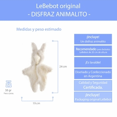 DISFRAZ ANIMALITO BORIS-Lb1011 en internet