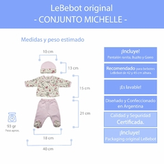 Imagen de CONJUNTO MICHELLE-Lb1025