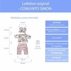 CONJUNTO SIMON - LB 1026 - LeBebot.com