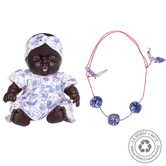 KIT LEBEBOT+ARTE, Bebote mediano Lucie & Collar Bolitas, LB+A006 - comprar online