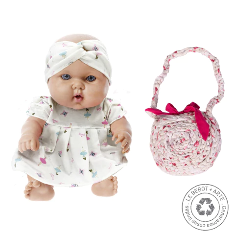 KIT LEBEBOT+ARTE, Bebote Mediano Lucie & Morralito Redondo, LB+A001 - comprar online