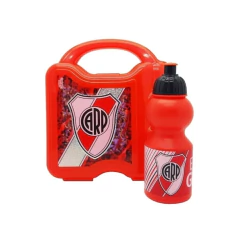 LUNCHERA RIVER PLATE + Botella Sport - LeBebot.com
