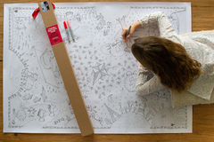 LAMINAS GIGANTES 360° "PINTANDO A MARIA ELENA WALSH" - comprar online