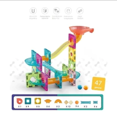 JUEGO MAGNÉTICO 47 Piezas ¡imaginación ilimitada! - LeBebot.com