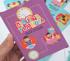 JUEGO "MI RUTINA Y LA HORA" - tienda online