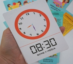 JUEGO "MI RUTINA Y LA HORA" - comprar online
