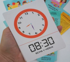 JUEGO "MI RUTINA Y LA HORA" - comprar online